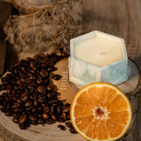 "Mint Marble Box" Decorative Scented Candle