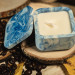 "Blue Marble Box" Decorative Scented Candle