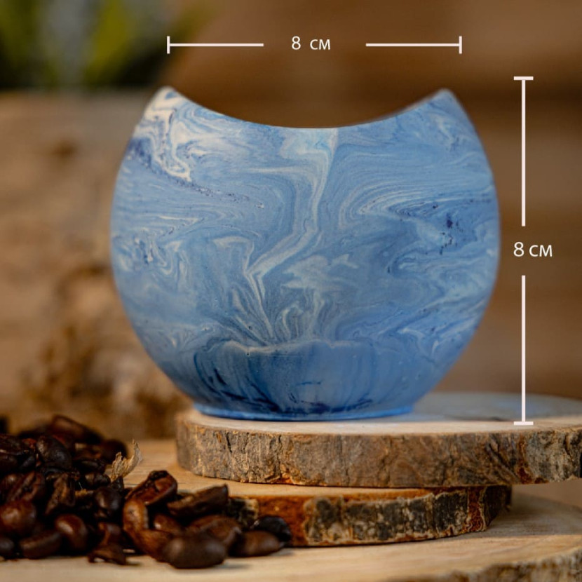 "Blue Calm" Decorative Scented Candle