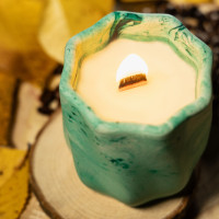 "Mint Silence" Decorative Scented Candle