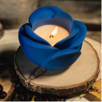 "Midnight Rose" Premium Candle