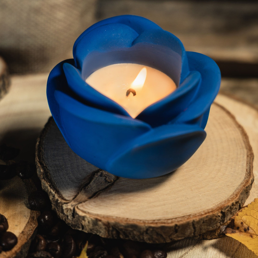 "Midnight Rose" Premium Candle