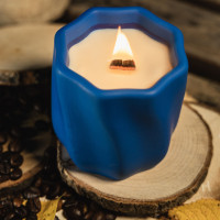 "Deep Blue" Decorative Scented Candle