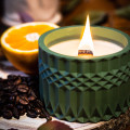 "Emerald Geometry" Decorative Scented Candle