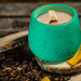 "Green Silence" premium candle