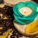 "Emerald Blossom" premium candle