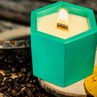 "Forest Balance" decorative scented candle