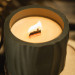 Decorative scented candle ‘Dark Calm’