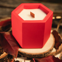 "Red Desire" Decorative Scented Candle