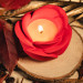 "Crimson Rose" premium candle