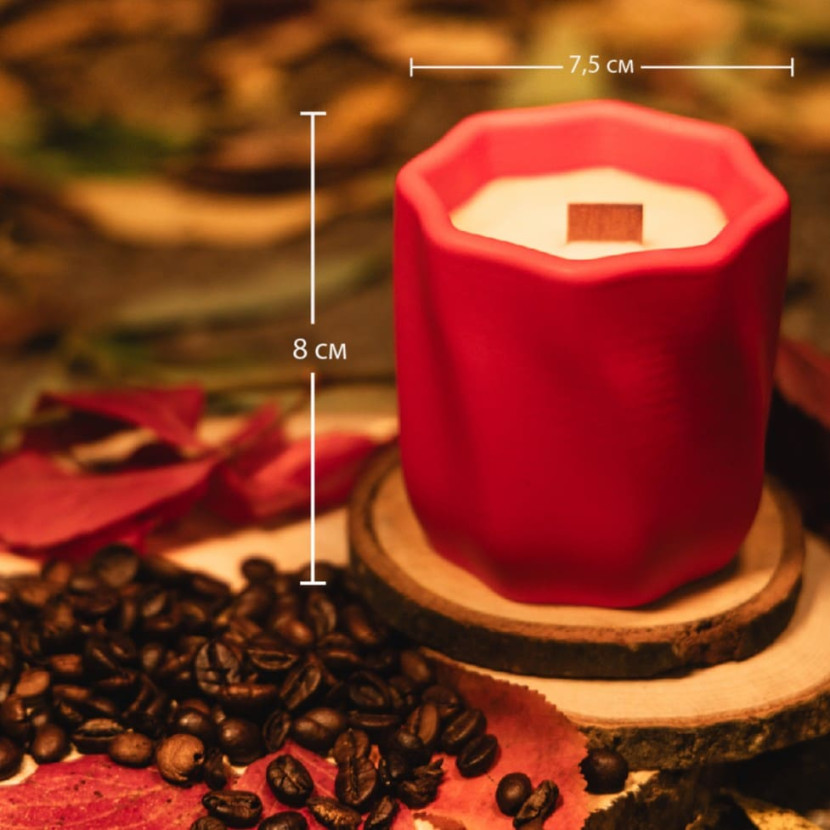 "Red Velvet" Decorative Scented Candle