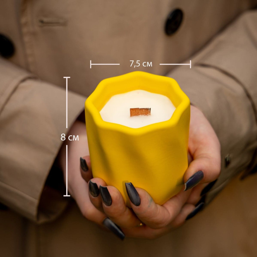 "Golden Light" Decorative Scented Candle