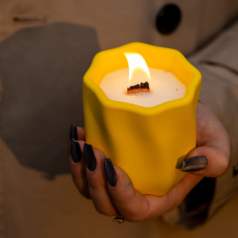 "Golden Light" Decorative Scented Candle