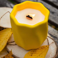 "Golden Light" Decorative Scented Candle