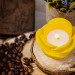 "Golden Bloom" premium candle