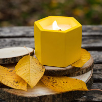 "Golden Light" Decorative Scented Candle