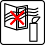 Protect the candle from drafts