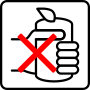 Do not move the candle while it is burning